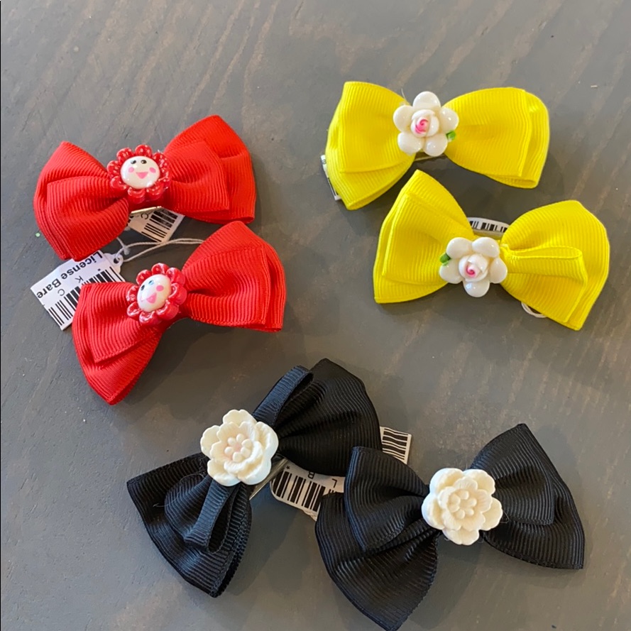 Brand New Barrettes 6 Pieces